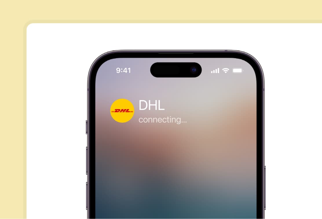 Fast på mobil